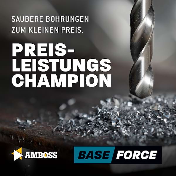 10 x HSS-G BASE Force Metallbohrer DIN 338 - Ø:1 mm Bild 3
