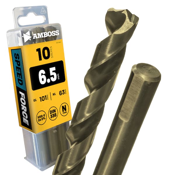 10 x HSS-ECo SPEED Force Metallbohrer DIN 338 - Ø:6.5 mm Bild 4