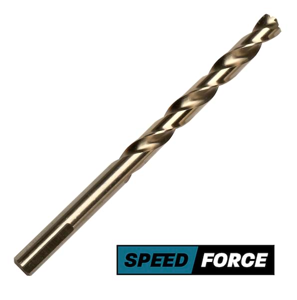 Führungsbohrer Speed_force 90mm für Standard Aufnahmen - HSS Spiralbohrer geschliffen DIN 338 Cobalt 8%