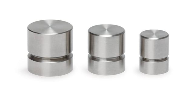 Viefe Möbelknopf ACER aus Edelstahl, Ø 23 mm ABVERKAUF
