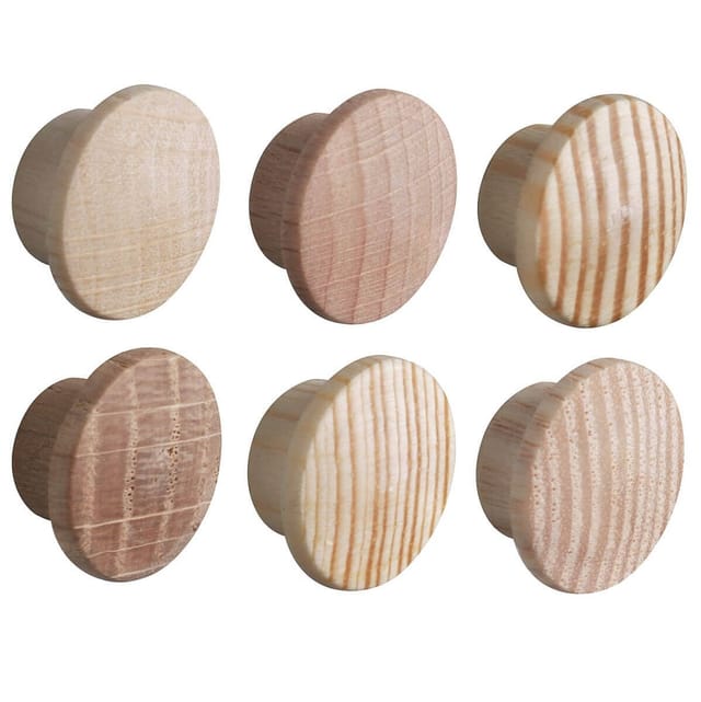 Gedotec Abdeckkappe aus Holz für Blindbohrung, 12 / 17 mm - Ahorn