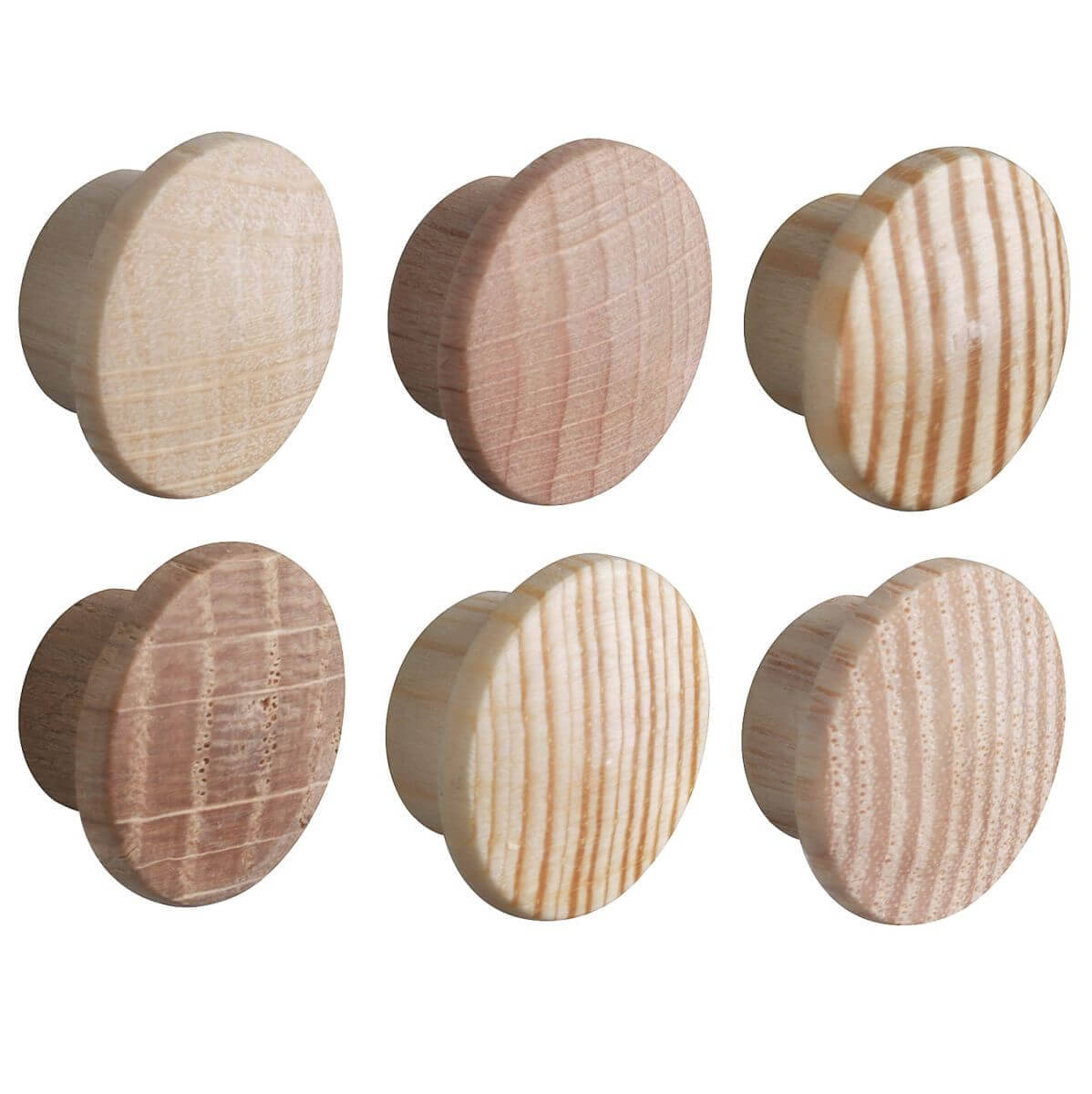 Gedotec Abdeckkappe aus Holz für Blindbohrung, 10 / 15 mm - Ahorn