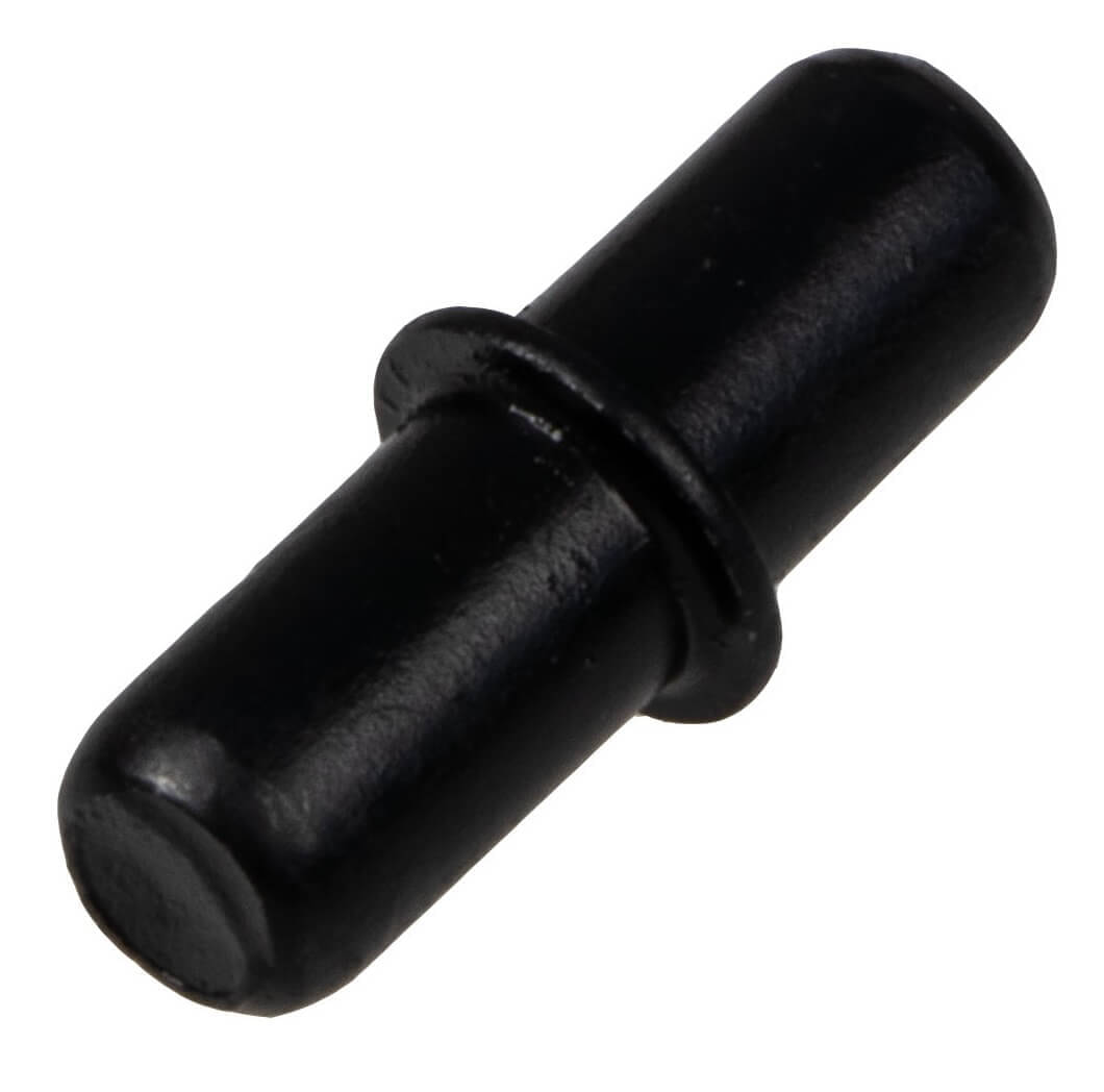 Gedotec Bodenträger GR10081 für Holz Ø 5 mm Fachträger schwarz verzinkt