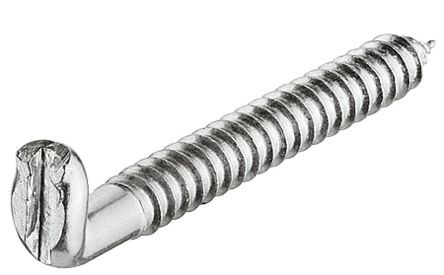 Häfele Schraubhaken aus Stahl 5,8 x 55 mm