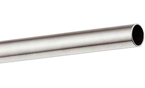 Häfele Schrankrohr rund Edelstahl matt gebürstet Länge 1000 mm, Ø 30 mm