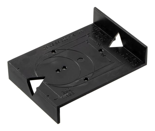 Bohrschablone für Topfband Bohrlehre BLACK JIG für Lochreihe 32 mm Raster Kunststoff schwarz