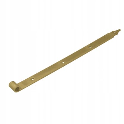 Domax Ladenband oder Kloben aus Stahl, Ladenband 600 mm - Ø 13 mm - Gelb verzinkt