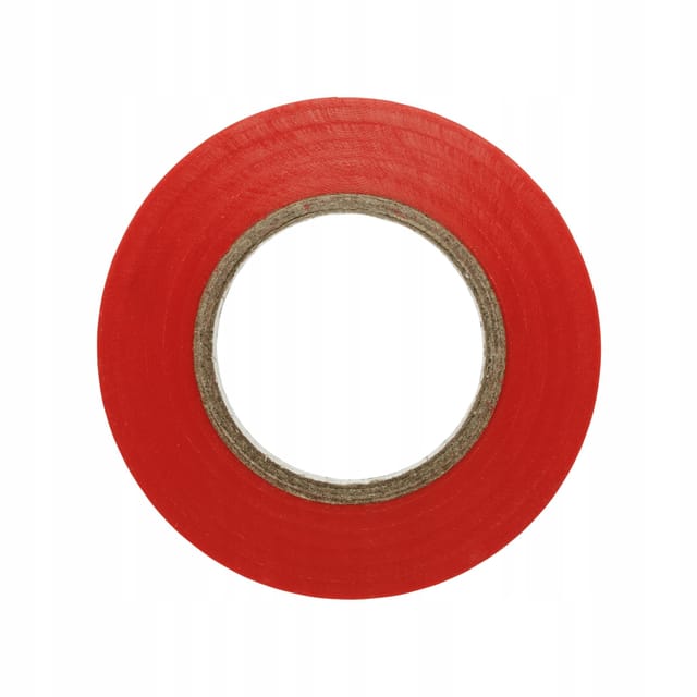 Högert Isolierband PVC wasserfest 0,13 x 19 mm Länge 20 m, rot
