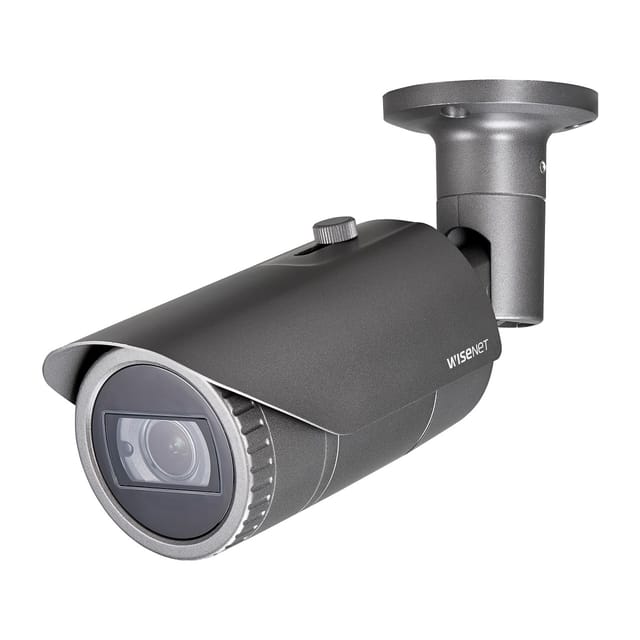 Hanwha Vision Bullet Kamera QNO-6082R 3,2 - 10,0mm Q-Serie Überwachungskamera mit 2 Megapixel Auflösung. professionelle Kamera für außen