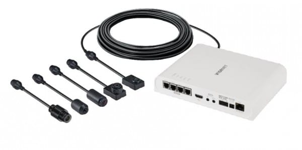 Hanwha Vision Diskret Kamera PNM-9000QB P-Serie professionelle Überwachungskamera mit 2 Megapixel Auflösung