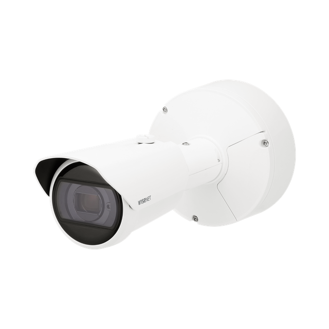 Hanwha Vision Bullet Kamera XNO-6123R 5,2 - 62,4mm X-Serie Überwachungskamera mit 2 Megapixel Auflösung. professionelle Kamera für außen