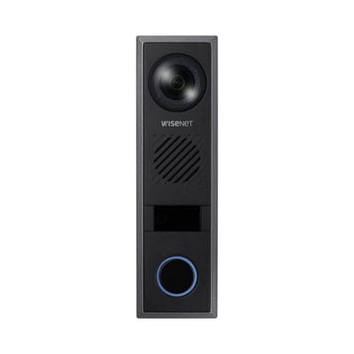 Hanwha Vision Sprechanlage TID-600R Videogegensprechanlage mit hoher Auflösung und Smartphoneanruf, App gesteuert, professionelle Türsprechanlage