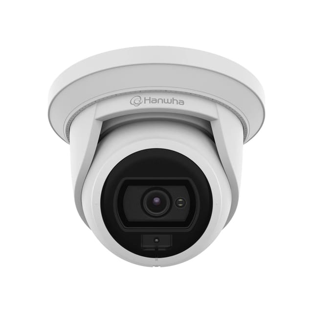 Hanwha Vision Dome Kamera ANE-L7012L 3,0mm A-Serie Überwachungskamera mit 4 Megapixel Auflösung. professionelle Kamera für außen