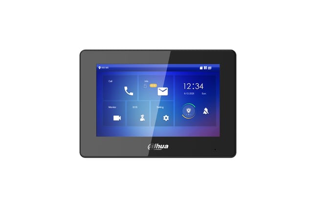 Dahua VTH5422HB Touchscreen IP Innenmonitor. Hybrid mit PoE oder als 2-Draht Display nutzbar