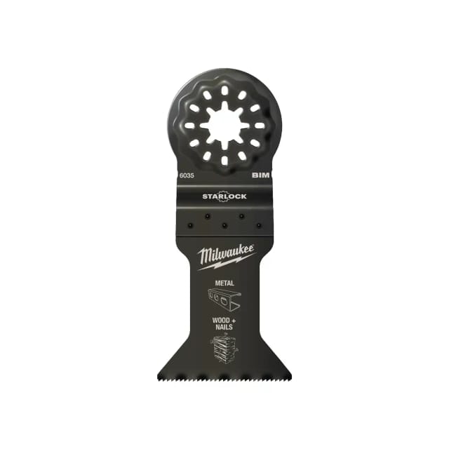 Milwaukee Multitool Starlock Bi-Metall Tauchsägeblatt Multimaterial (43 x 47 mm)