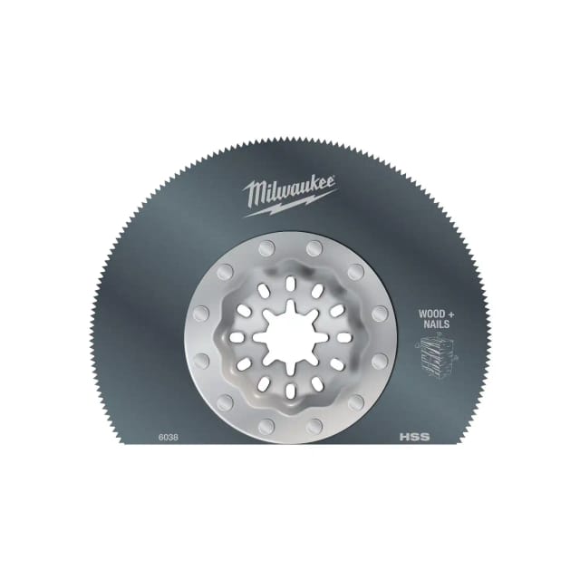 Milwaukee Multitool Starlock Segment-Sägeblatt Multimaterial (85 x 20 mm)