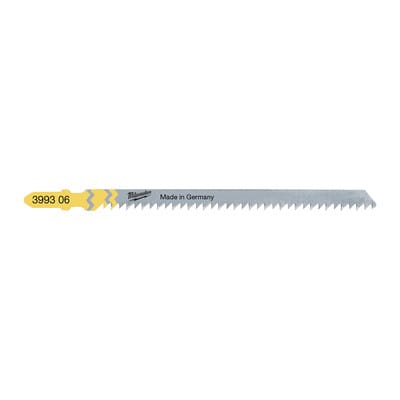 Milwaukee Stichsägeblatt Holz splitterfreie Schnitte (105 x 3 mm T301CD)
