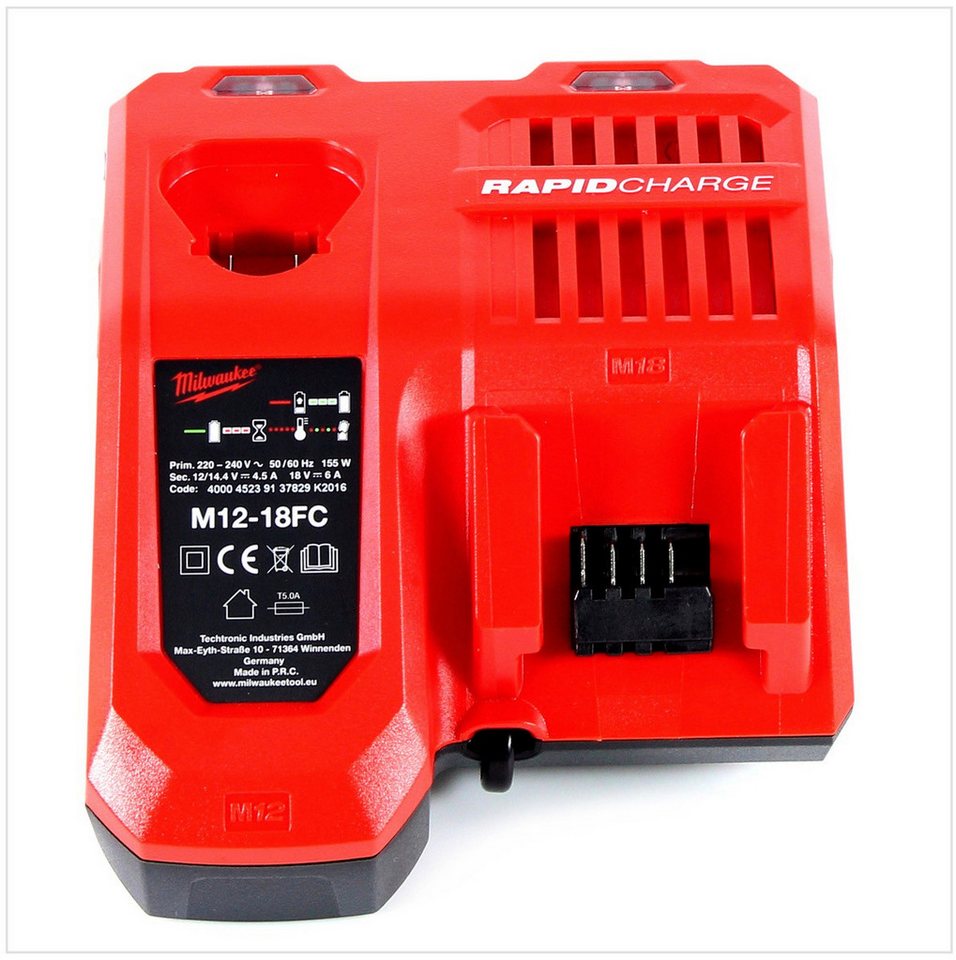 Milwaukee M12-18 FC (Schnellladegerät) Bild 3