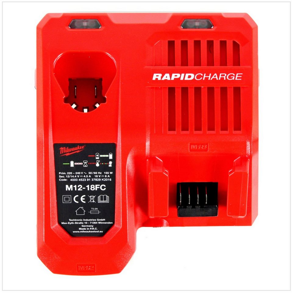 Milwaukee M12-18 FC (Schnellladegerät) Bild 5