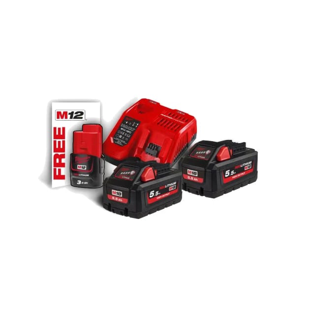 Milwaukee M18HNRG-552 (18V Starterset)