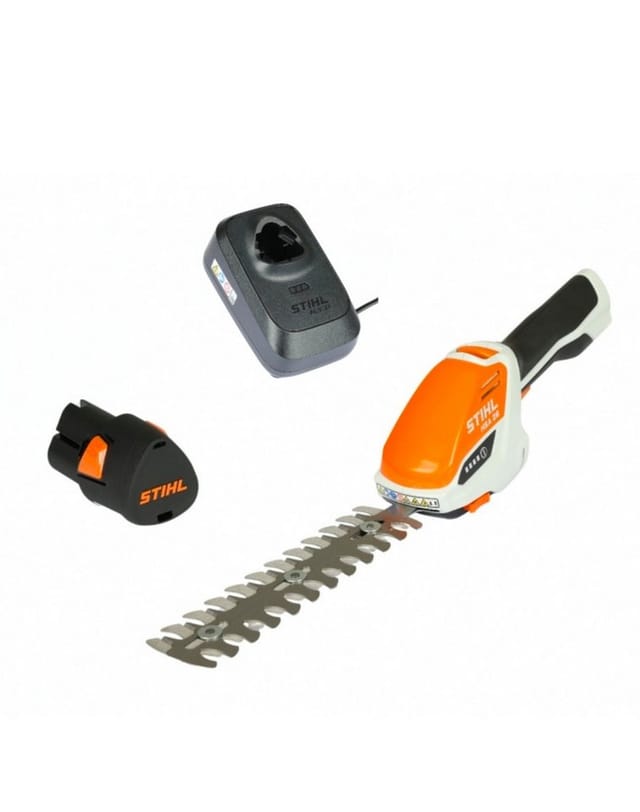 STIHL HSA 26 Strauchschere Set mit Akku AS 2, Ladegerät AL 1 und Tragetasche