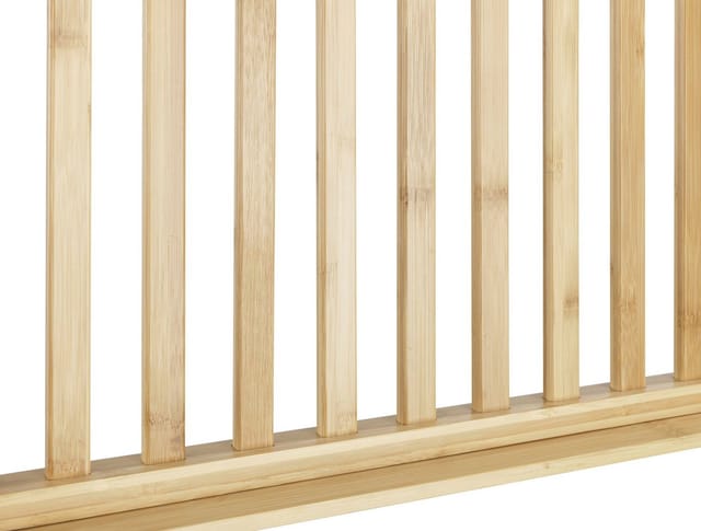 Bambus Raumtrenner mit Ablage Kailua in Braun 72 x 178 x 40 cm - Raumtrenner: Braun - Wenko