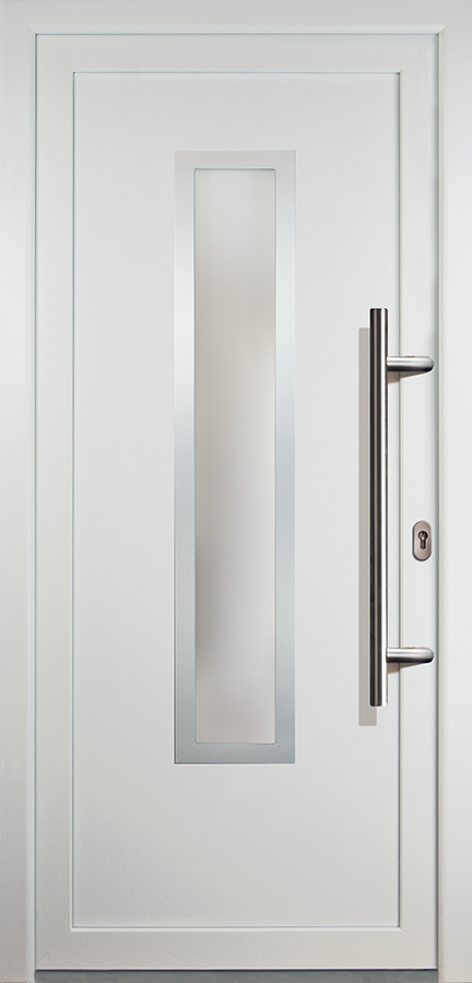 Meeth - Signum pvc Model 32, innen: weiß, außen: weiß, Breite: 88cm, Höhe: 208cm, Öffnungsrichtung: din rechts