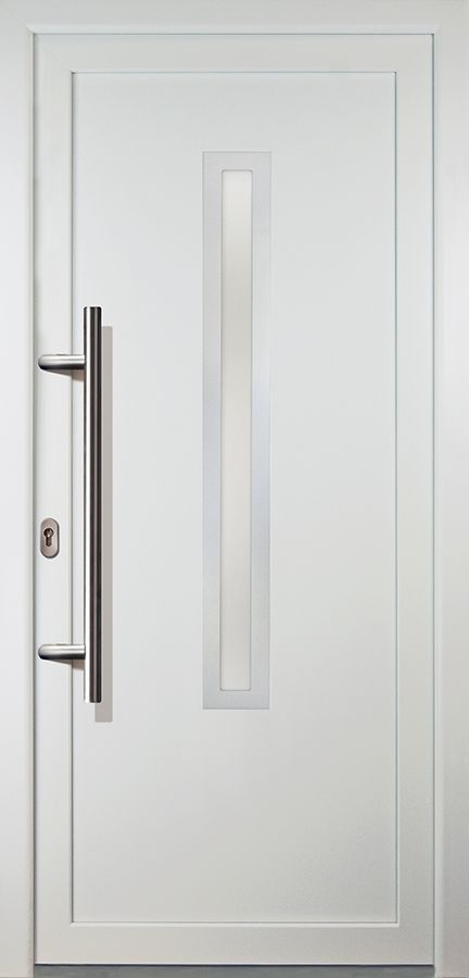 Meeth - Signum ExklusivPVC Model 70, innen: weiß, außen: weiß, Breite: 98cm, Höhe: 208cm, Öffnungsrichtung: din links