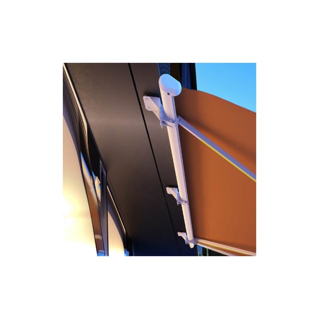 Home Deluxe - Deckenhalterung für Markisen era Farbe: Weiß, Menge: 1 Deckenhalterung Markisenhalterung Deckenmontage Deckenbefestigung