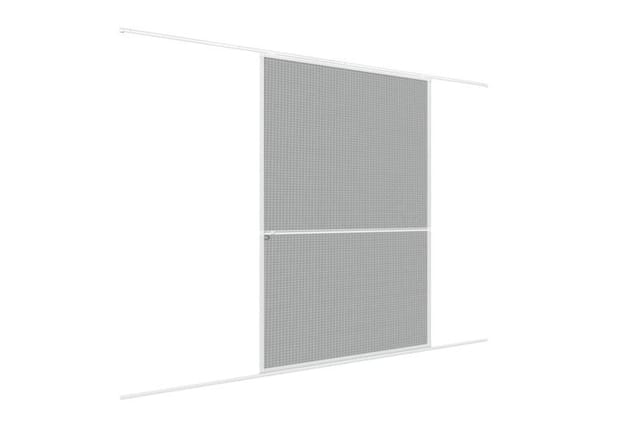 Primaster - Insektenschutz-Schiebetür weiß 120x240cm weiß abwaschbar UV-beständig