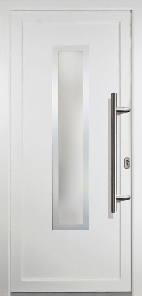Meeth - Signum pvc Model 32, innen: weiß, außen: weiß, Breite: 98cm, Höhe: 208cm, Öffnungsrichtung: din rechts