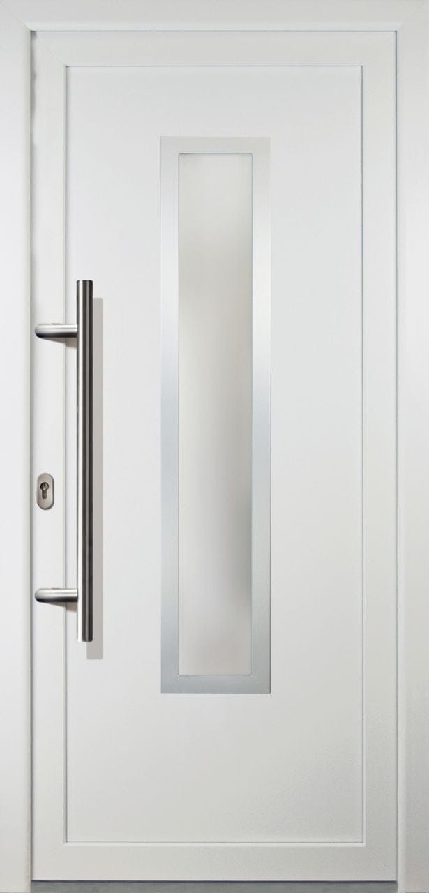Meeth - Signum pvc Model 32, innen: weiß, außen: weiß, Breite: 98cm, Höhe: 200cm, Öffnungsrichtung: din links