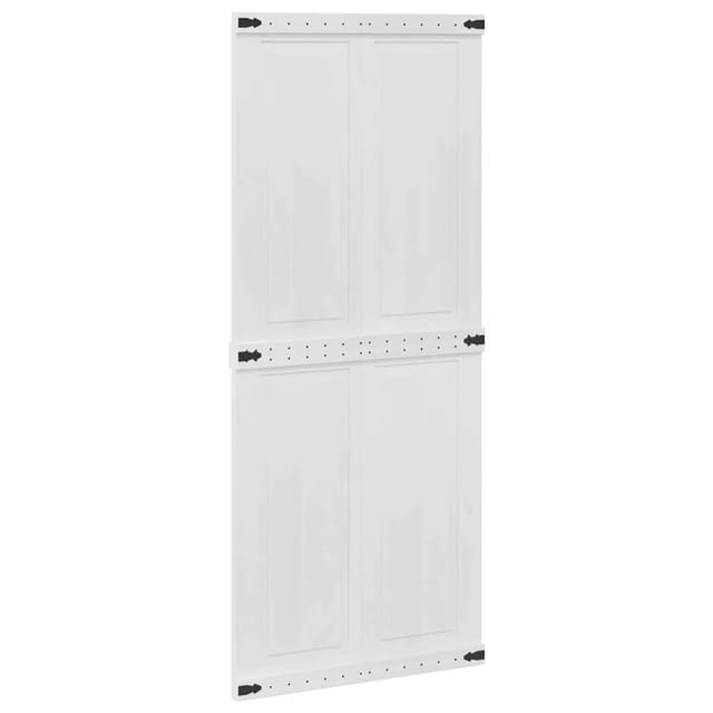 Tür Corona Weiß 90 x 210 cm Holzwerkstoff vidaXL