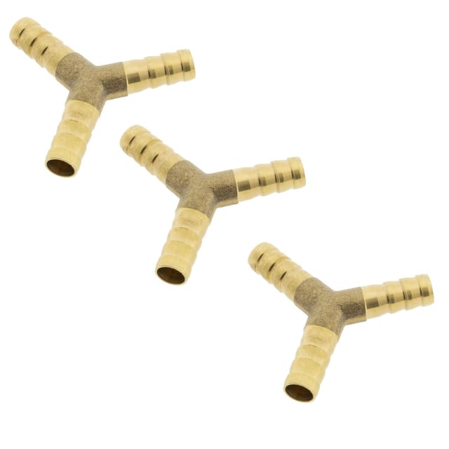 3 x Druckluft Y-Verbinder 8mm Spar-Set
