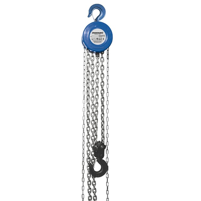 Kettenzug 300 cm Hubhöhe max. Zugkraft 3.000 Kilogramm gemäß EN 13157