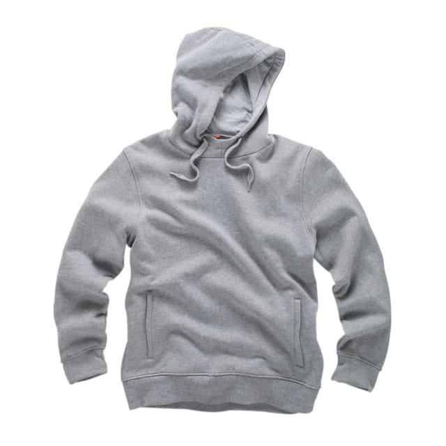 Scruffs Kapuzenpulli Worker grau Größe XXL