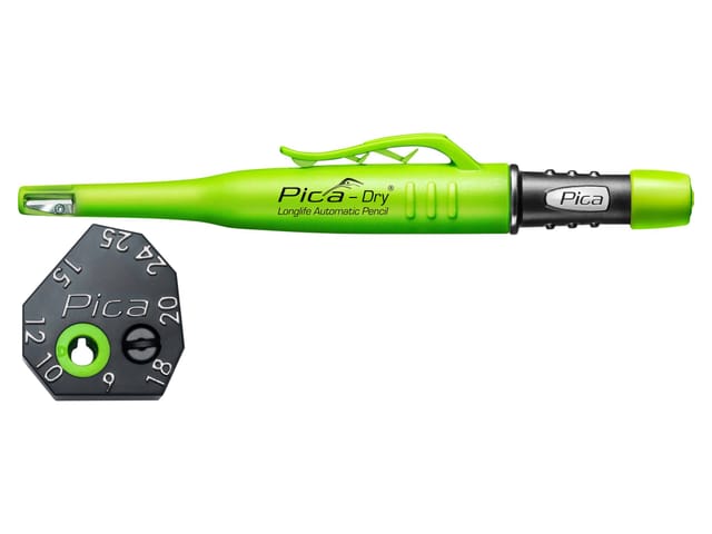 Pica Dry Longlife Automatic Pencil Tieflochmarker + Scriber Block Anzeichenhilfe