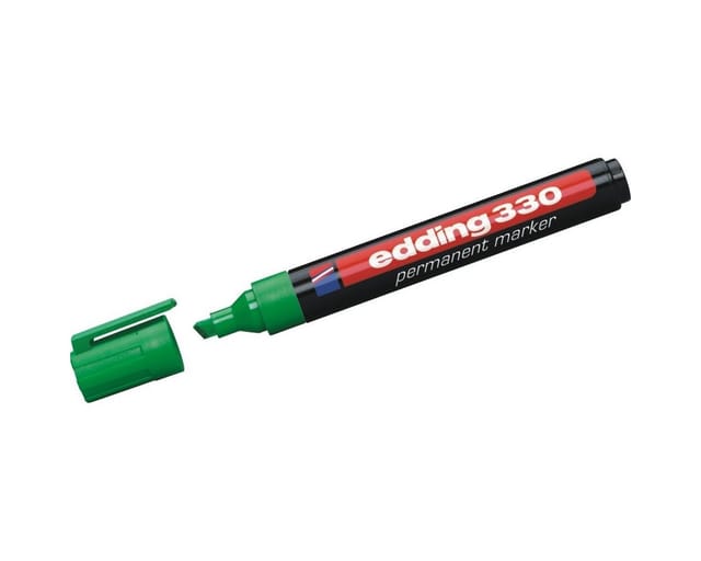 5 x edding 330 Permanentmarker grün im Set