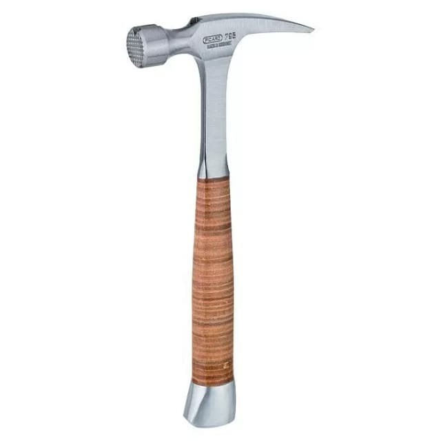 PICARD Ganzstahl Rip Hammer 1.000g mit Ledergriff Nr. 795 geraut | Gravur möglich