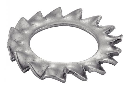 Acton - Box Von 100 Fächerscheiben Mit Außenverzahnung - Edelstahl - Ø 10mm - Edelstahl A2 - 6451310