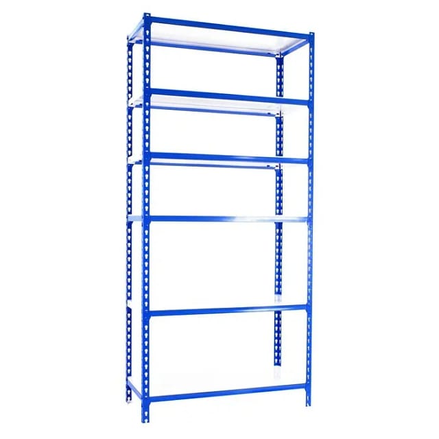 Simonrack Simonclick Regal In Blau Und Weiß Mit 6 Regalen