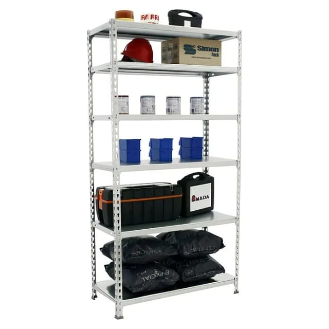 Simonrack Simonclick Plus 6 Robuste Verzinkte Regale