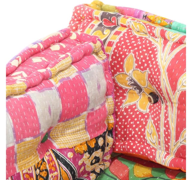 Palettensofa-auflage Mehrfarbig Stoff Patchwork Vidaxl