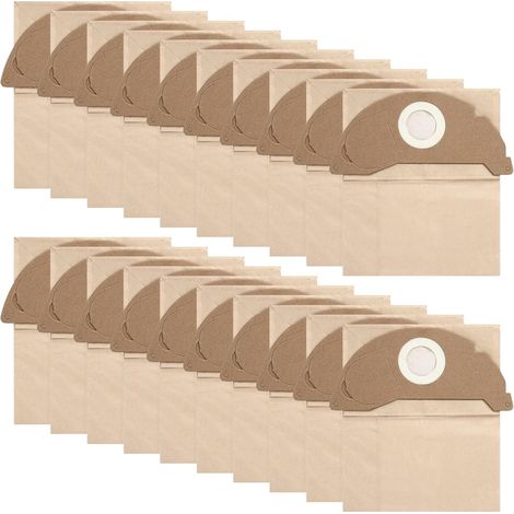 20 X Staubsaugerbeutel Für Kärcher Wd2 Mv2 Wd 2.200 Wd2250 A2004 A2054 A2099 6.904-322.0, Karcher Wd2 Staubsaugerbeutel, Wiederverwendbare Beutel, Ersetzen Papierstaubbeutel
