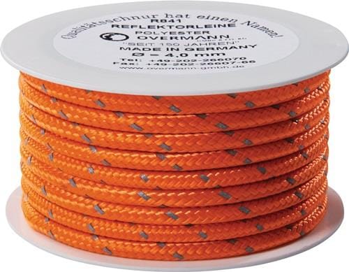 Reflektorschnur Safety Reflector L.100m D.8mm Pes Orange