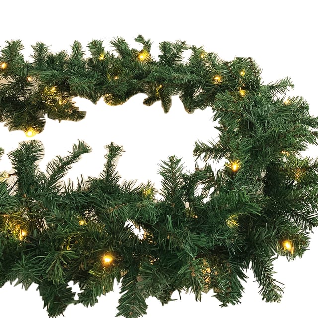 Tannengirlande 540 Cm Mit 70 Led-dlk066w-ta