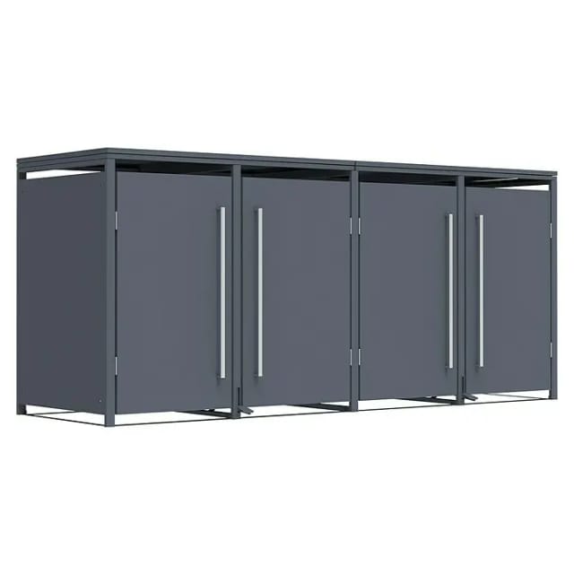 Westmann Mülltonnenbox "pedura 4", 4er Box