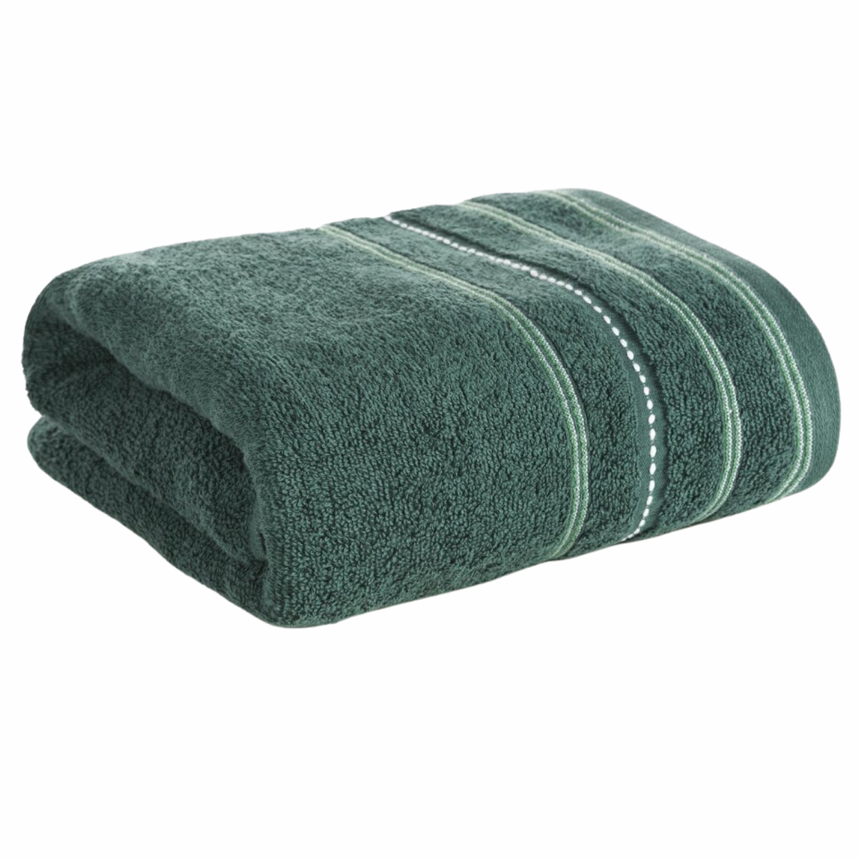 Eurofirany Dickes Handtuch Vento Badezimmer Spa Hotel Horeca 30x50cm Dunkelgrün