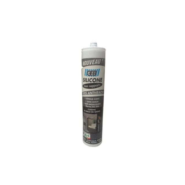 Sicone W2: Kartusche 280 Ml, Anthrazitgrau - Geb