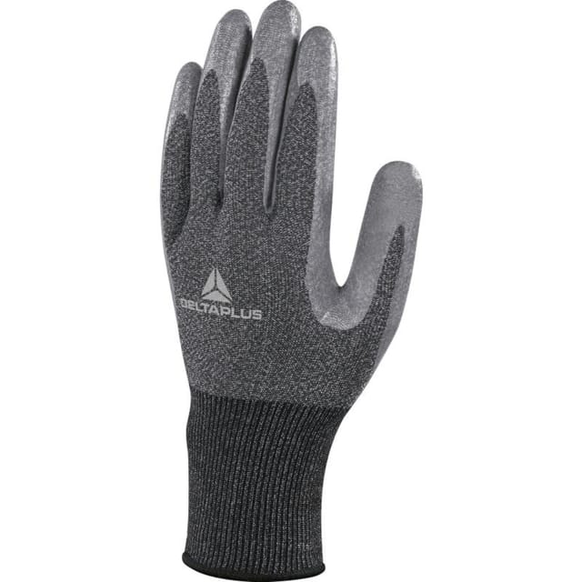 Gant Tricot Delta Plus Softnocut® - Paume Enduite Nitrile Gris - Vecut36gr0 T10